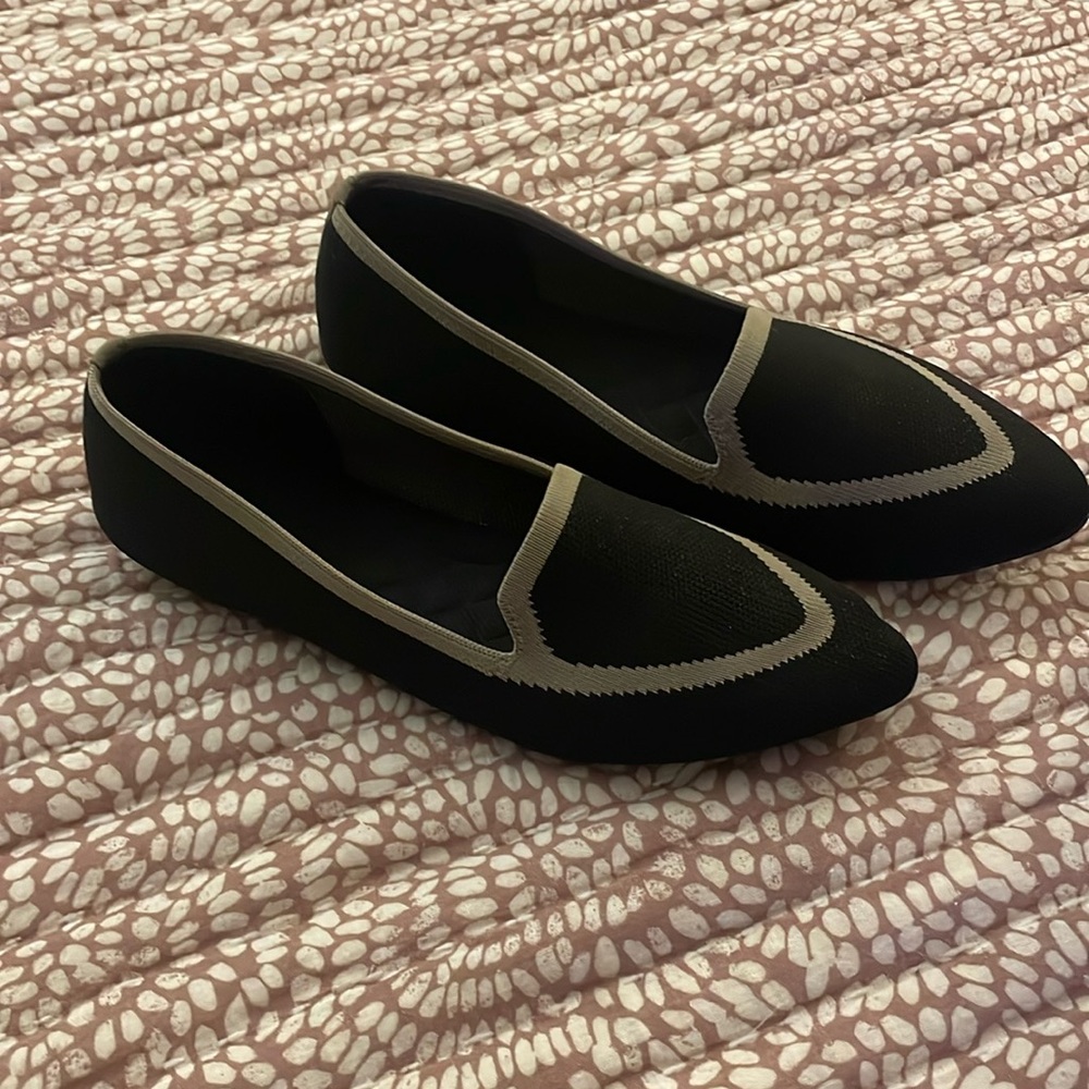 Birdies Blackbird Jet Flats Size 9 knit career casual preloved, EUC